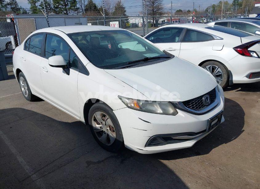 2013 Honda Civic LX (VIN 2HGFB2F57DH573449) main photo
