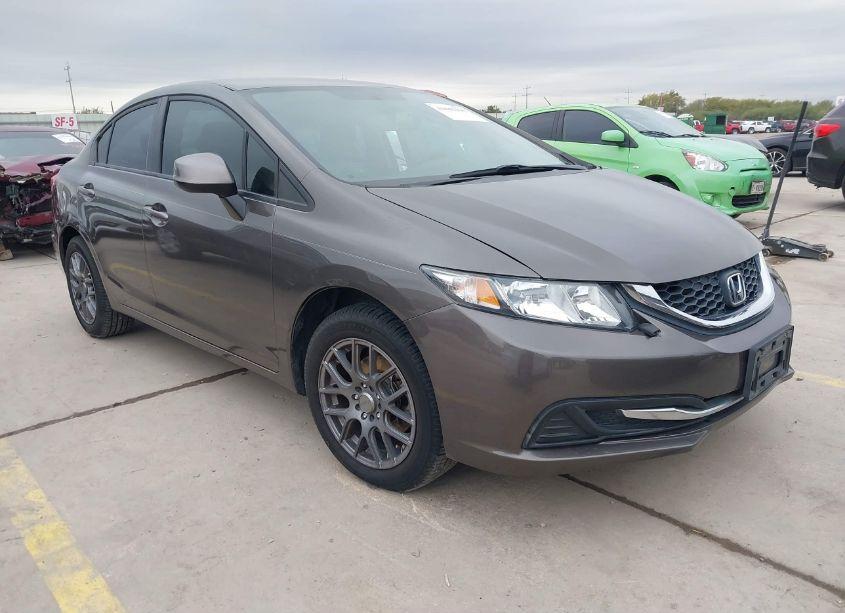 2013 Honda Civic LX (VIN 2HGFB2F57DH592700) main photo