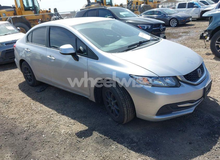 2013 Honda Civic LX (VIN 2HGFB2F57DH593684) main photo