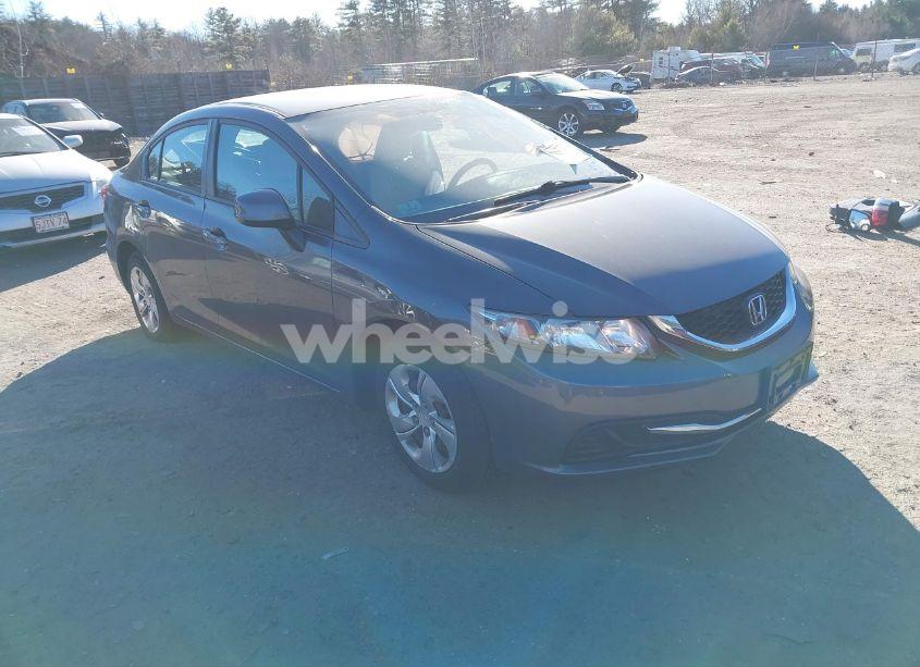 2013 Honda Civic LX (VIN 2HGFB2F57DH594821) main photo