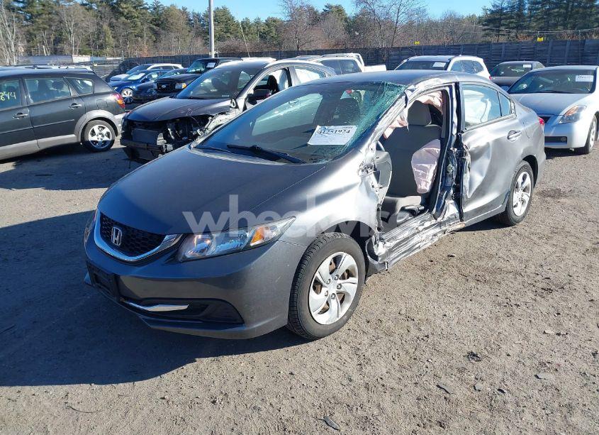 Photo 2 of 2013 Honda Civic LX (VIN 2HGFB2F57DH594821)