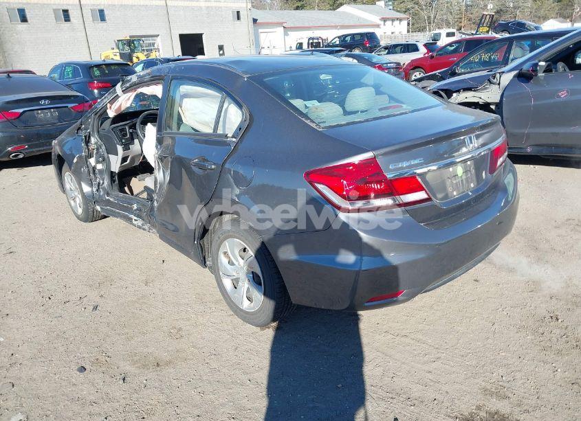 Photo 3 of 2013 Honda Civic LX (VIN 2HGFB2F57DH594821)