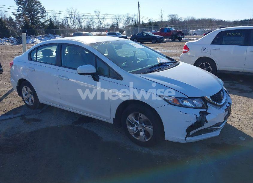 2014 Honda Civic LX (VIN 2HGFB2F57EH504763) main photo