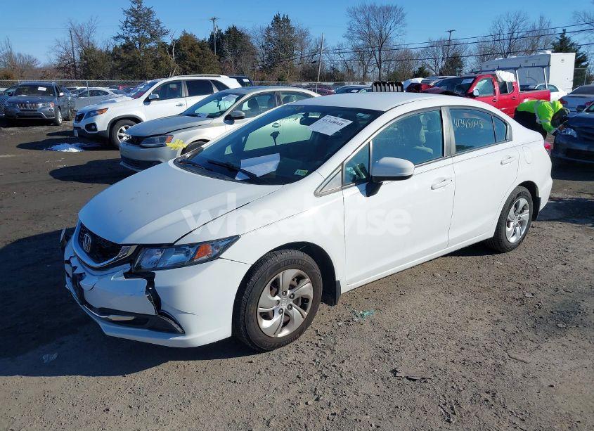 Photo 2 of 2014 Honda Civic LX (VIN 2HGFB2F57EH504763)
