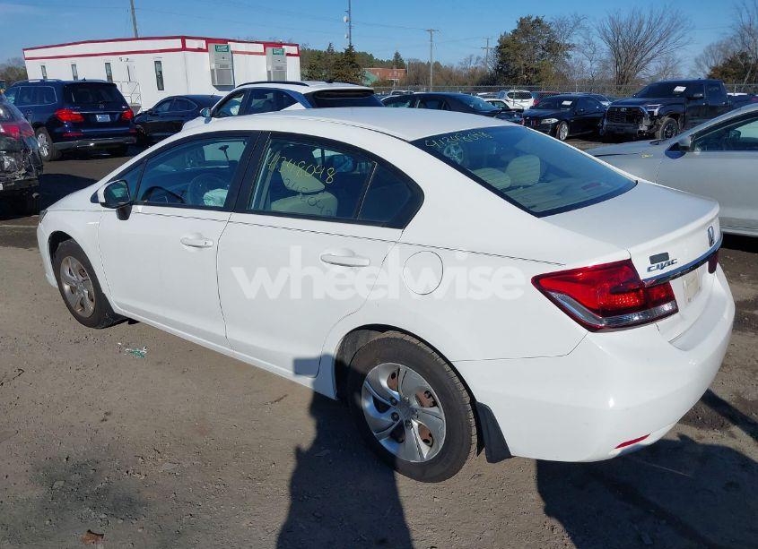 Photo 3 of 2014 Honda Civic LX (VIN 2HGFB2F57EH504763)