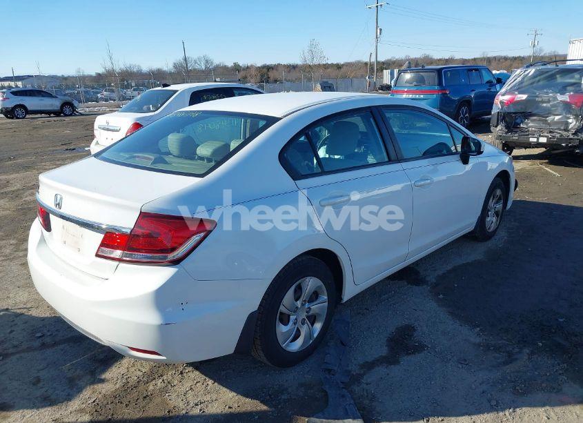 Photo 4 of 2014 Honda Civic LX (VIN 2HGFB2F57EH504763)