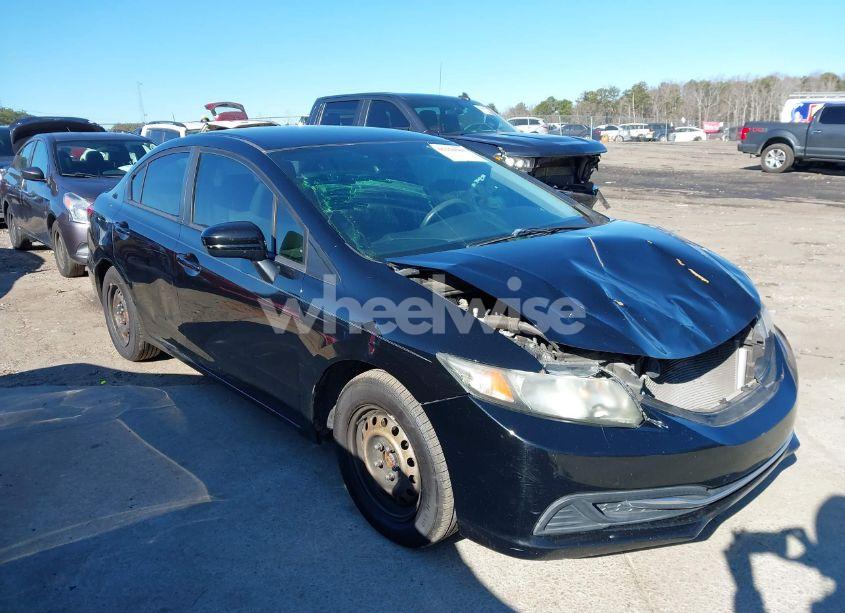 2014 Honda Civic LX (VIN 2HGFB2F57EH522597) main photo