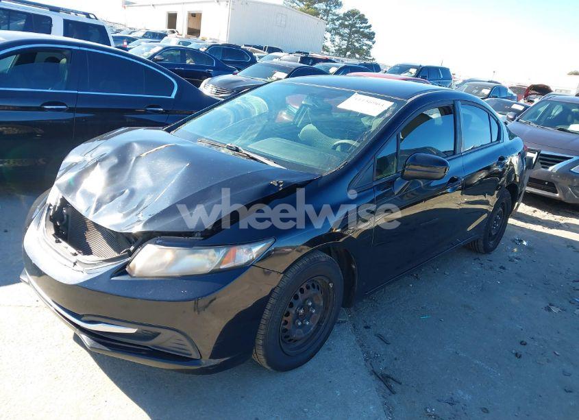 Photo 2 of 2014 Honda Civic LX (VIN 2HGFB2F57EH522597)