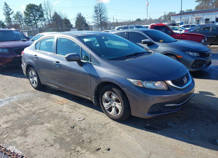 2014 Honda Civic LX (VIN 2HGFB2F57EH522695) main photo