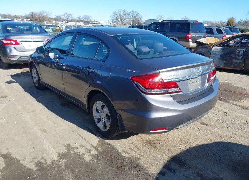 Photo 3 of 2014 Honda Civic LX (VIN 2HGFB2F57EH522695)