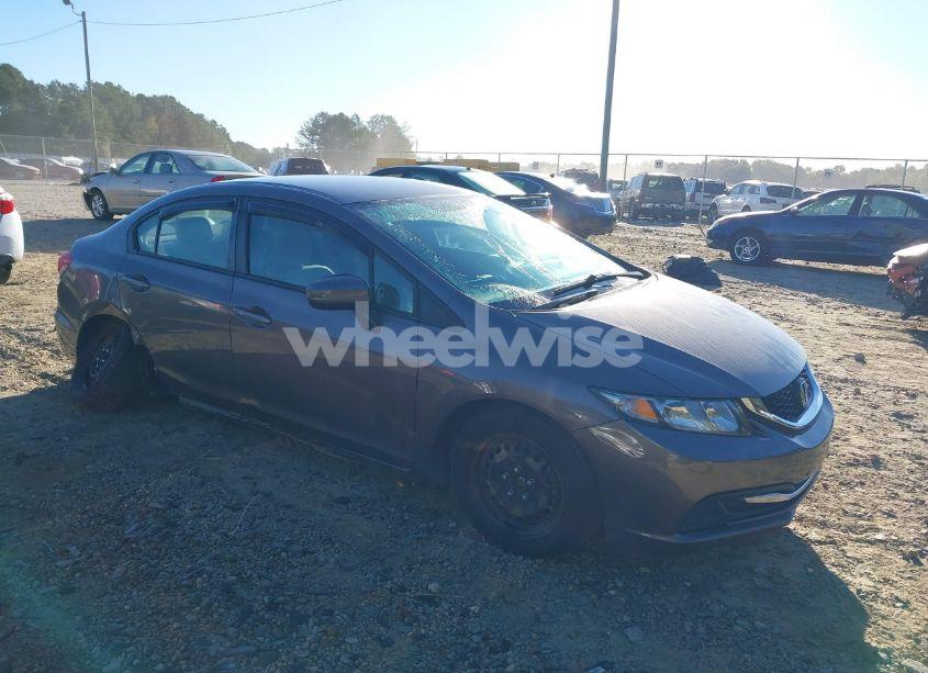 2014 Honda Civic LX (VIN 2HGFB2F57EH522860) main photo