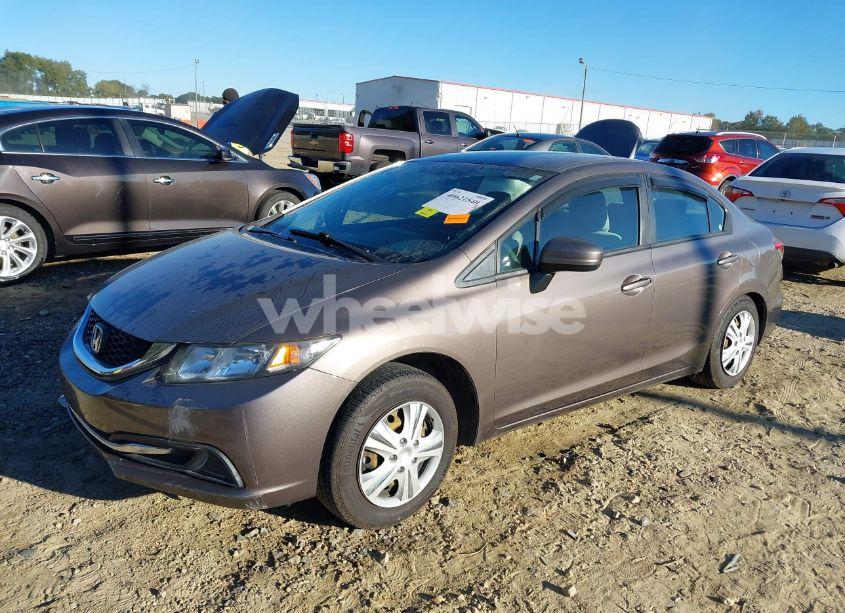 Photo 2 of 2014 Honda Civic LX (VIN 2HGFB2F57EH522860)