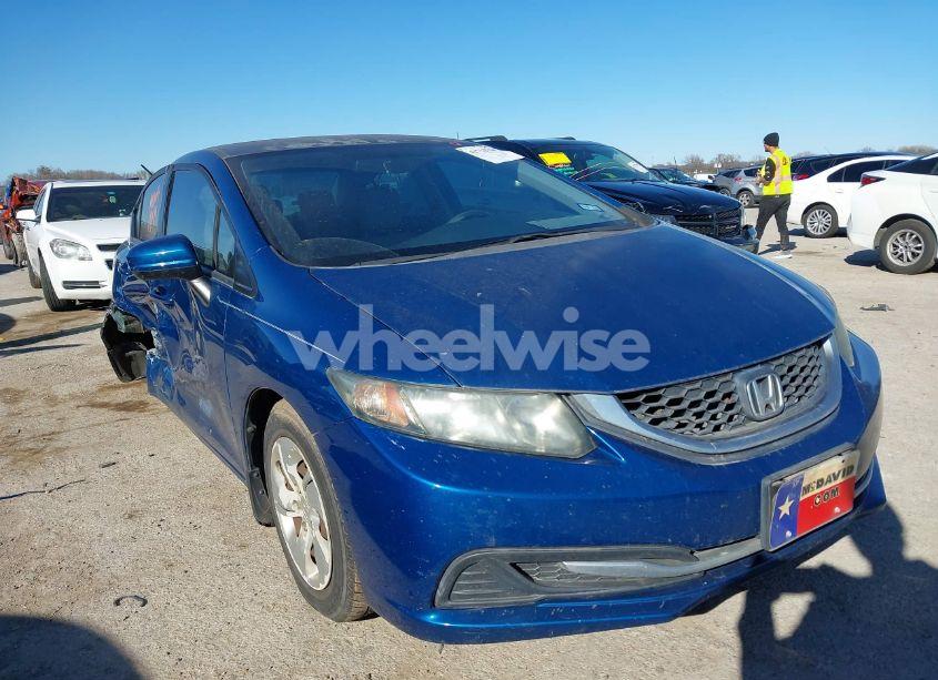 2014 Honda Civic LX (VIN 2HGFB2F57EH529579) main photo