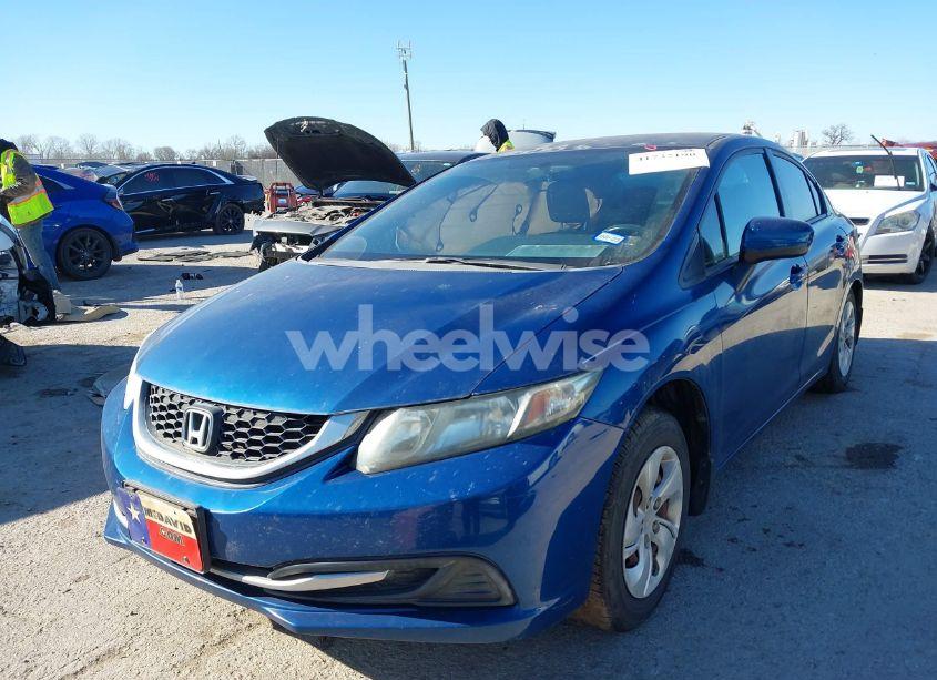 Photo 2 of 2014 Honda Civic LX (VIN 2HGFB2F57EH529579)