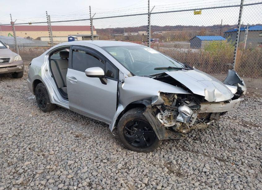 2014 Honda Civic LX (VIN 2HGFB2F57EH550013) main photo