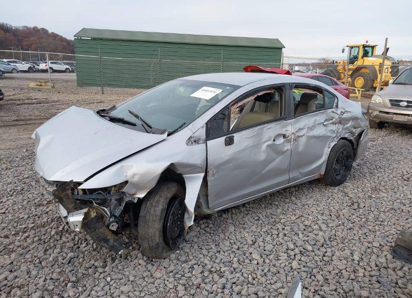 Photo 2 of 2014 Honda Civic LX (VIN 2HGFB2F57EH550013)