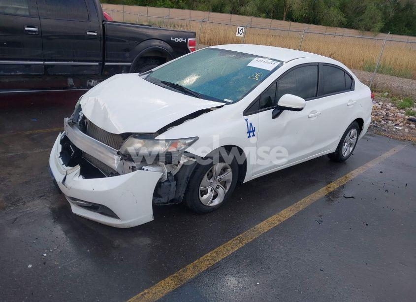 Photo 2 of 2014 Honda Civic LX (VIN 2HGFB2F57EH556460)