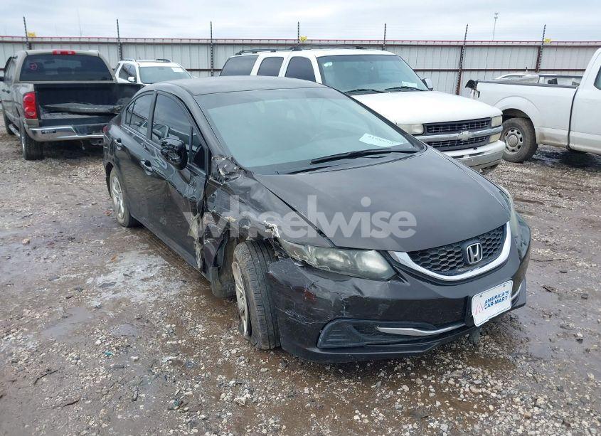 2014 Honda Civic LX (VIN 2HGFB2F57EH557933) main photo