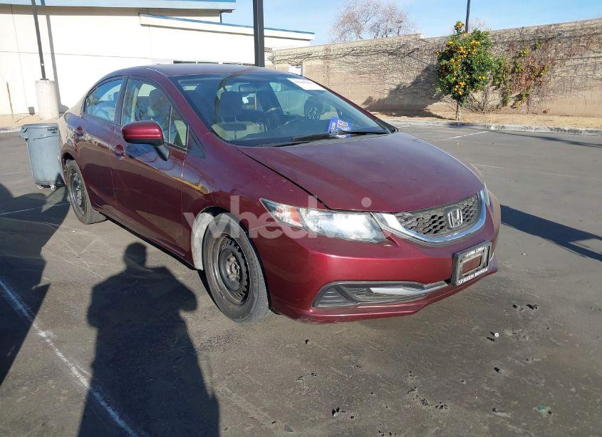 2015 Honda Civic LX (VIN 2HGFB2F57FH537862) main photo