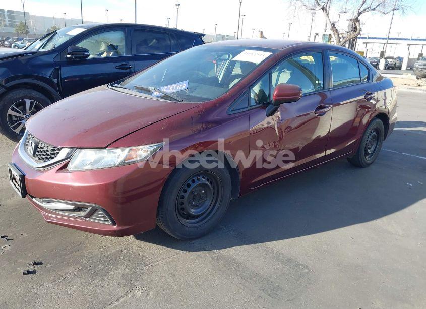 Photo 2 of 2015 Honda Civic LX (VIN 2HGFB2F57FH537862)