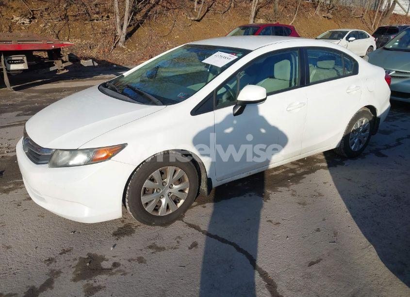 Photo 2 of 2012 Honda Civic SDN LX (VIN 2HGFB2F58CH307324)