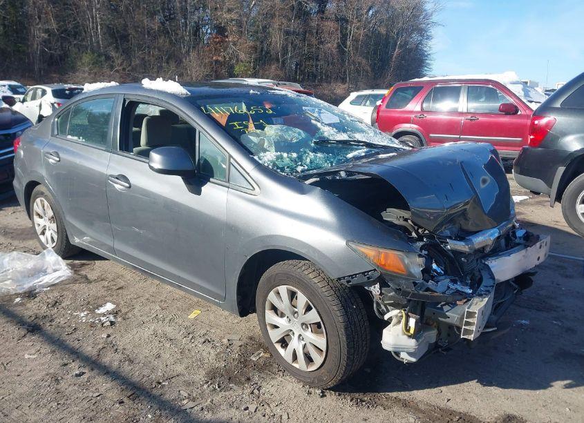 2012 Honda Civic SDN LX (VIN 2HGFB2F58CH313320) main photo