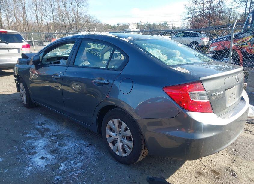Photo 3 of 2012 Honda Civic SDN LX (VIN 2HGFB2F58CH313320)