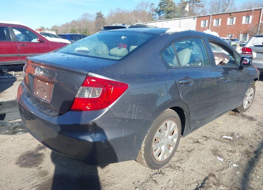 Photo 4 of 2012 Honda Civic SDN LX (VIN 2HGFB2F58CH313320)