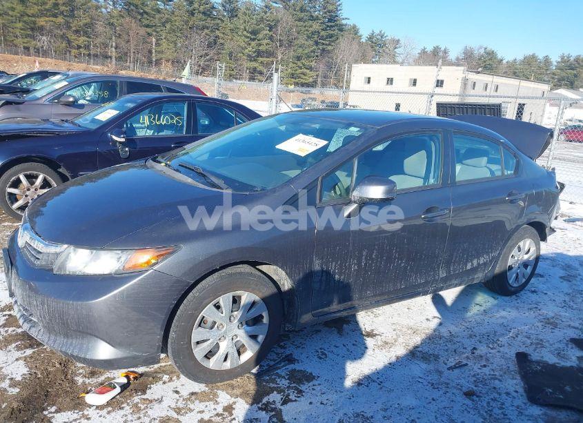 Photo 15 of 2012 Honda Civic SDN LX (VIN 2HGFB2F58CH323006)