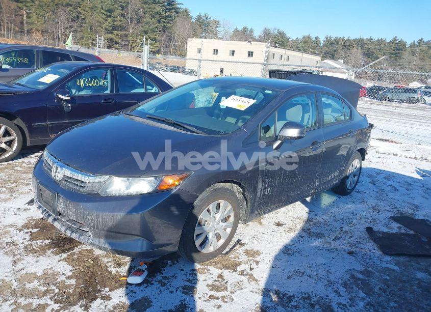 Photo 2 of 2012 Honda Civic SDN LX (VIN 2HGFB2F58CH323006)
