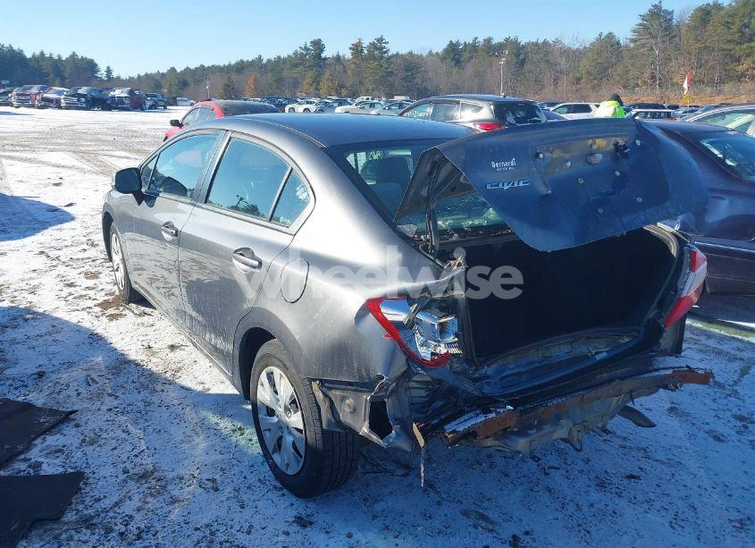 Photo 3 of 2012 Honda Civic SDN LX (VIN 2HGFB2F58CH323006)