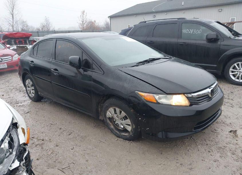 2012 Honda Civic LX (VIN 2HGFB2F58CH333244) main photo