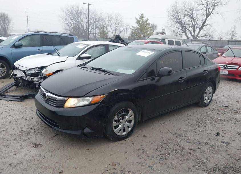 Photo 2 of 2012 Honda Civic LX (VIN 2HGFB2F58CH333244)