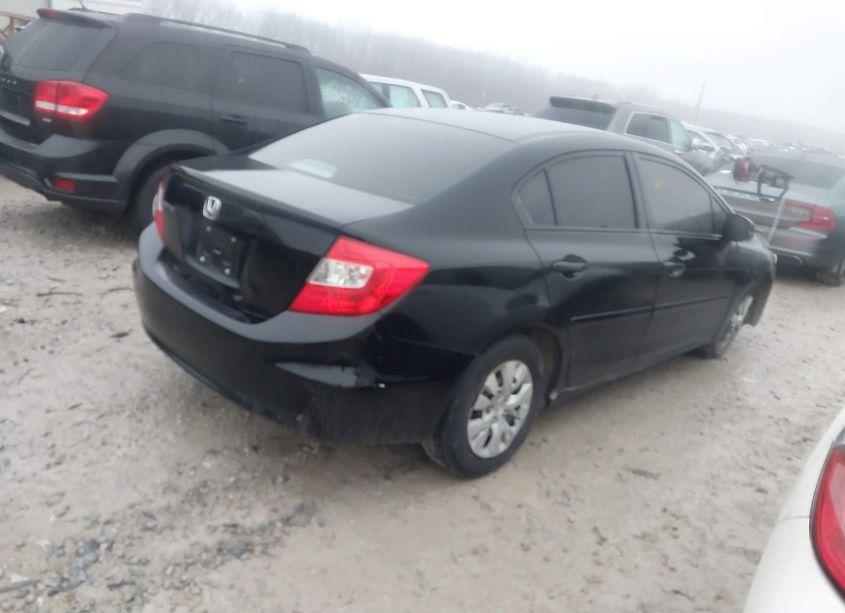 Photo 4 of 2012 Honda Civic LX (VIN 2HGFB2F58CH333244)