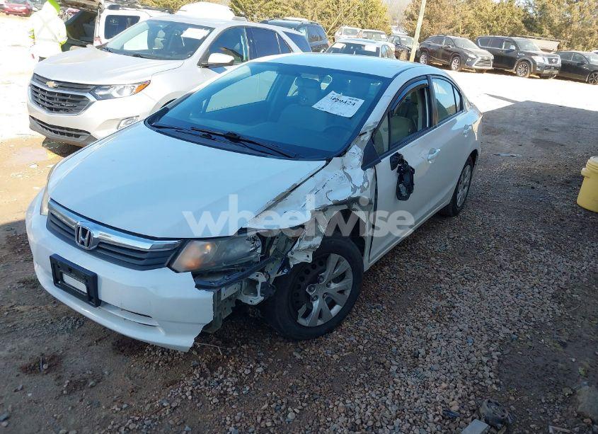 Photo 2 of 2012 Honda Civic LX (VIN 2HGFB2F58CH334085)