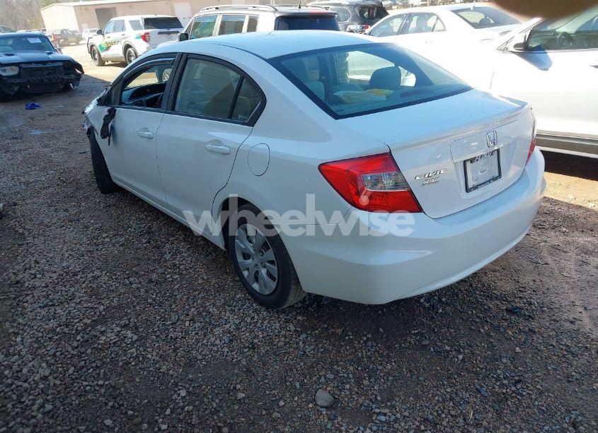 Photo 3 of 2012 Honda Civic LX (VIN 2HGFB2F58CH334085)