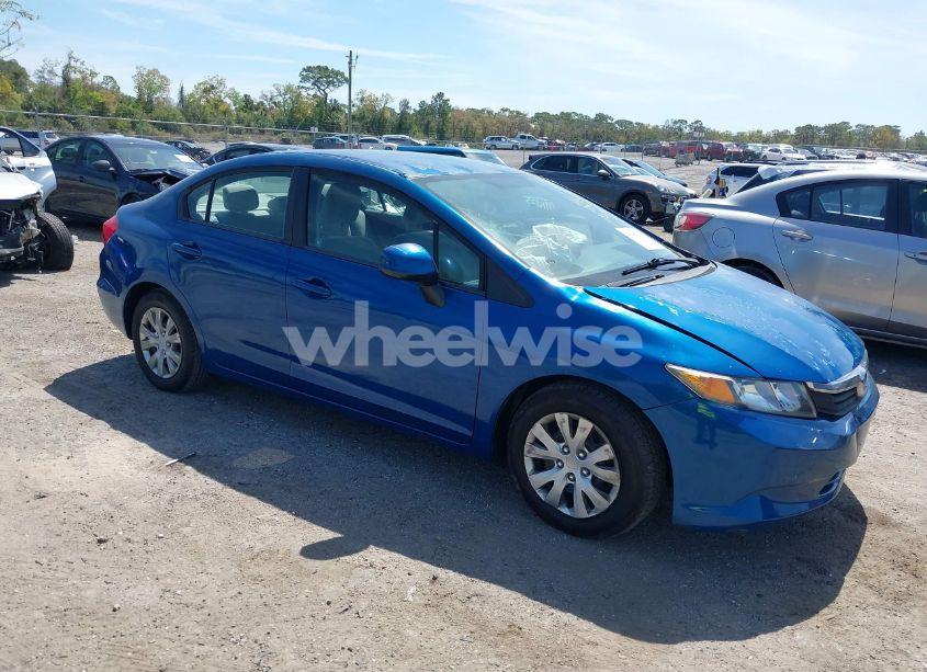 2012 Honda Civic LX (VIN 2HGFB2F58CH507264) main photo