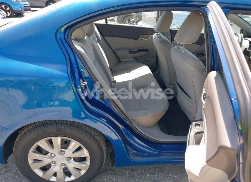 Photo 8 of 2012 Honda Civic LX (VIN 2HGFB2F58CH507264)