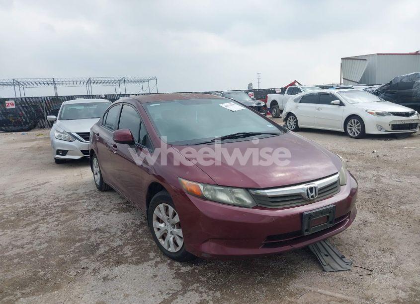 2012 Honda Civic LX (VIN 2HGFB2F58CH541155) main photo