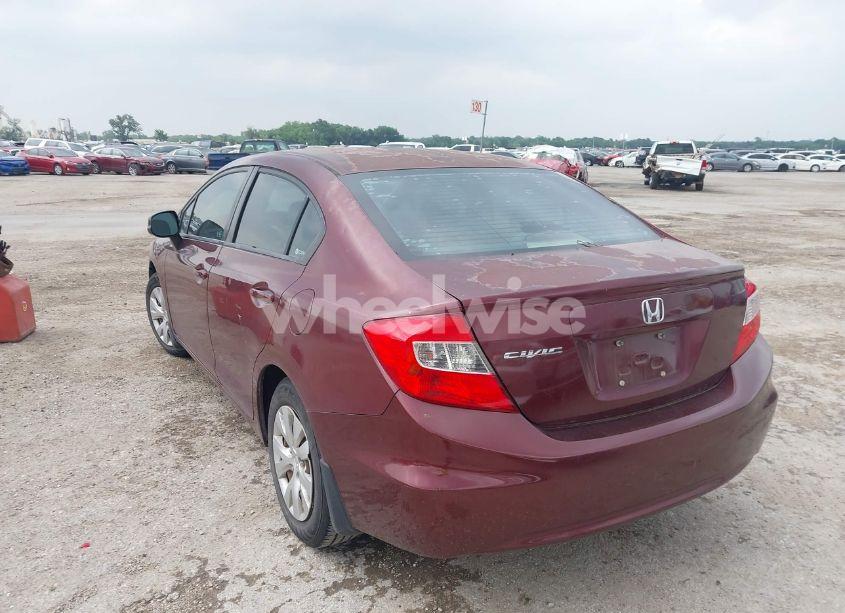 Photo 3 of 2012 Honda Civic LX (VIN 2HGFB2F58CH541155)