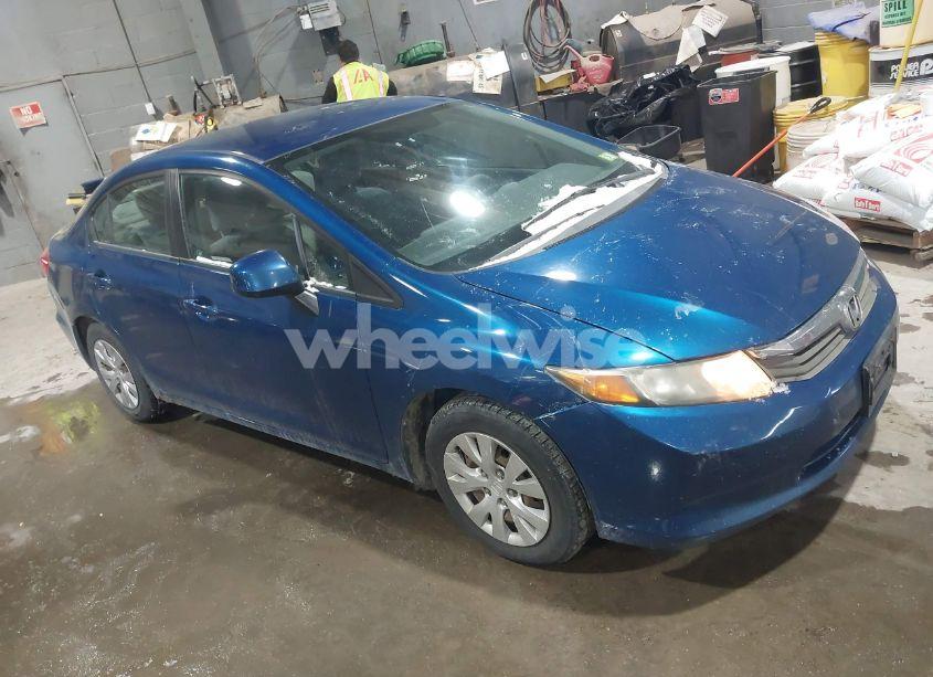 2012 Honda Civic SDN LX (VIN 2HGFB2F58CH544721) main photo