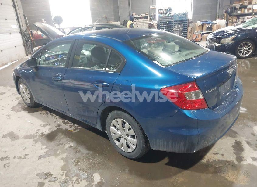 Photo 3 of 2012 Honda Civic SDN LX (VIN 2HGFB2F58CH544721)