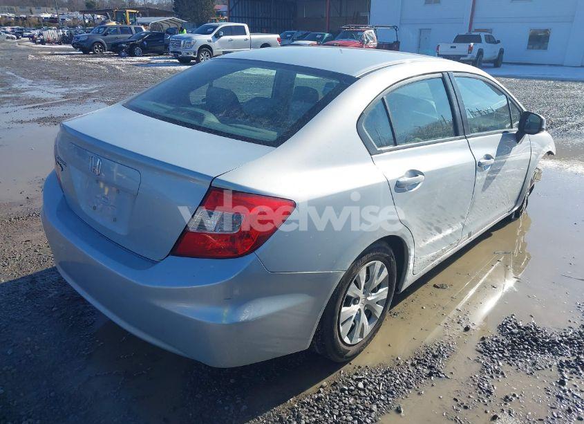 Photo 4 of 2012 Honda Civic SDN LX (VIN 2HGFB2F58CH555881)