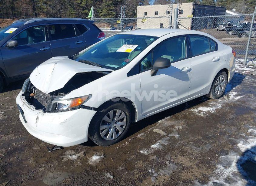 Photo 2 of 2012 Honda Civic LX (VIN 2HGFB2F58CH558246)