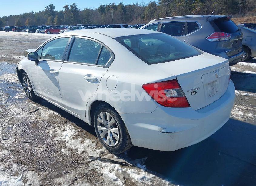 Photo 3 of 2012 Honda Civic LX (VIN 2HGFB2F58CH558246)