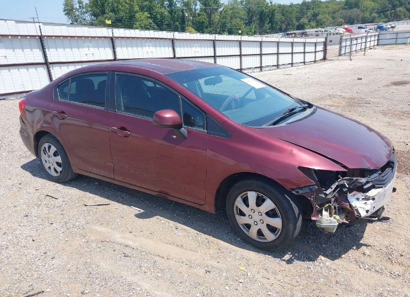 2012 Honda Civic LX (VIN 2HGFB2F58CH562524) main photo