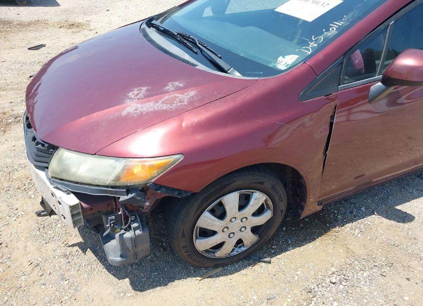 Photo 14 of 2012 Honda Civic LX (VIN 2HGFB2F58CH562524)