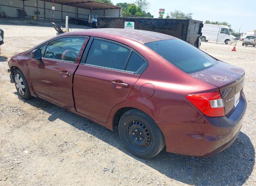 Photo 3 of 2012 Honda Civic LX (VIN 2HGFB2F58CH562524)