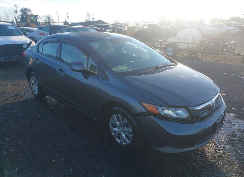 2012 Honda Civic SDN LX (VIN 2HGFB2F58CH579873) main photo