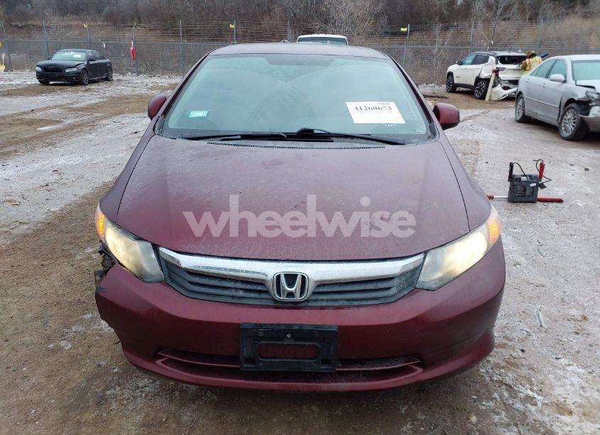Photo 12 of 2012 Honda Civic SDN LX (VIN 2HGFB2F58CH585382)